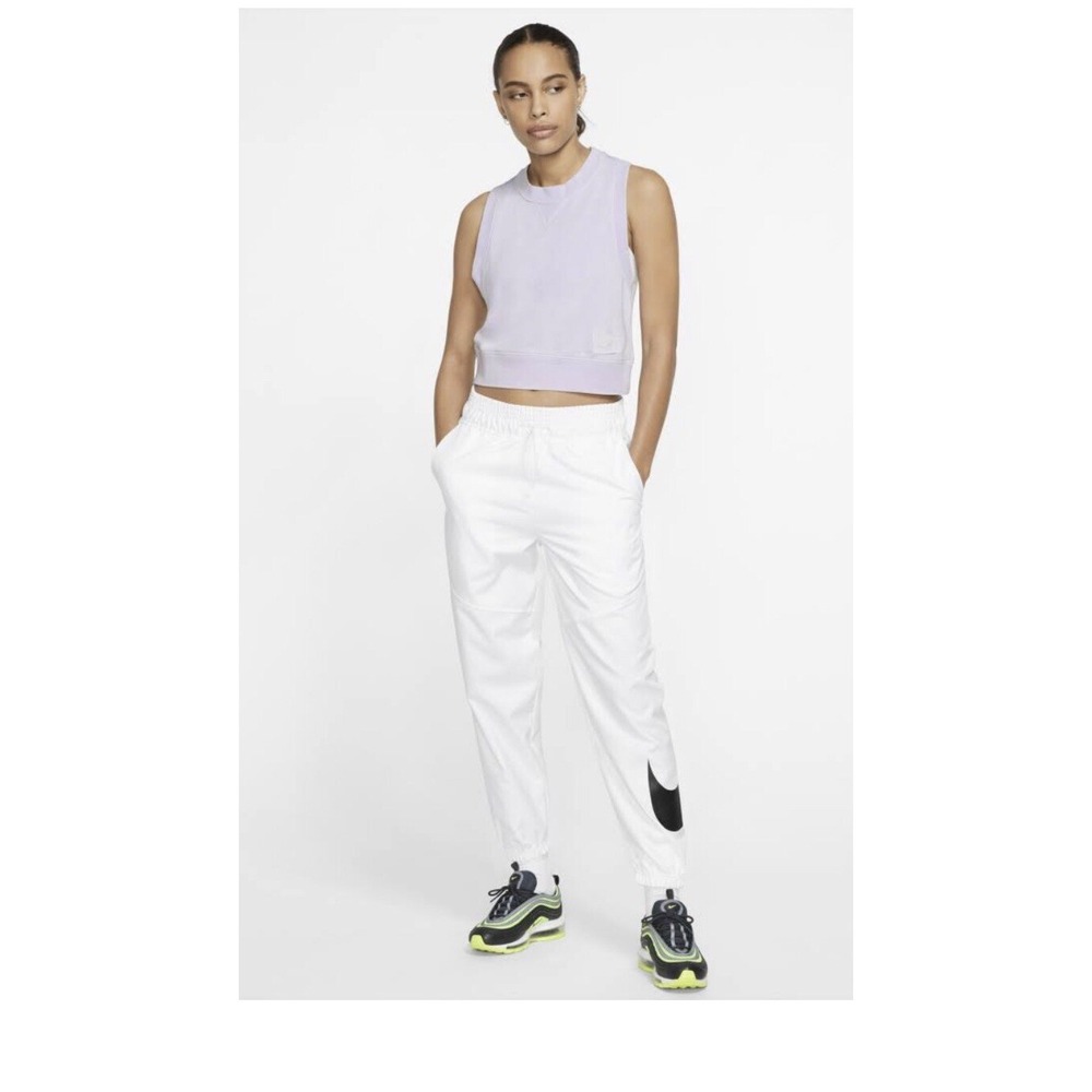 Nike Sportswear Cropped Top Lavender Women XL Icon Clash NWT